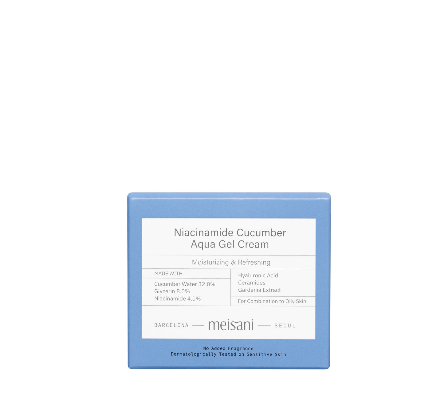 Meisani Niacinamide Cucumber Aqua Gel Cream